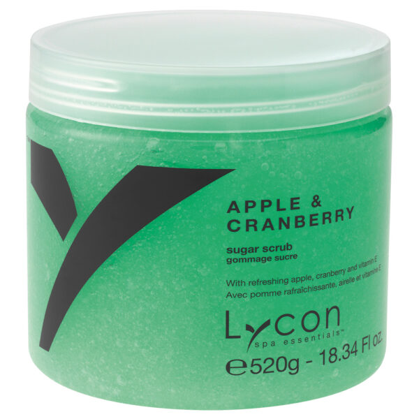 Lycon Apple & Cranberry Sugar Scrub